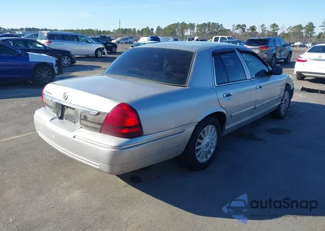 2009 Mercury Grand Marquis Ls (Fleet Only) из США, поврежденный, VIN 2MEHM75V29X627459